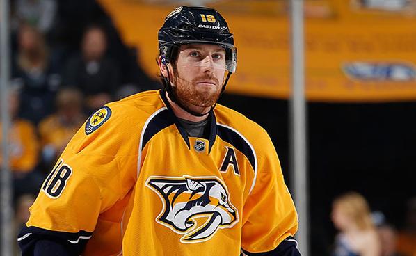 James Neal, Alternate Captain of the Nashville Predators